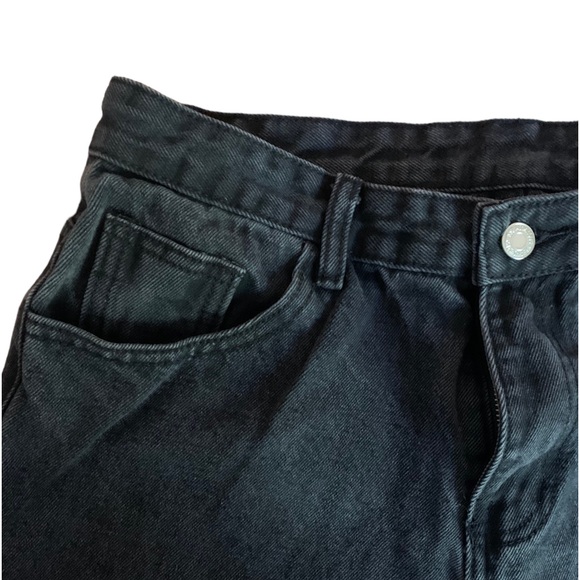 SHEIN Woman’s Black Distressed Ripped Jeans Pants Denim Size Large - Picture 8 of 11